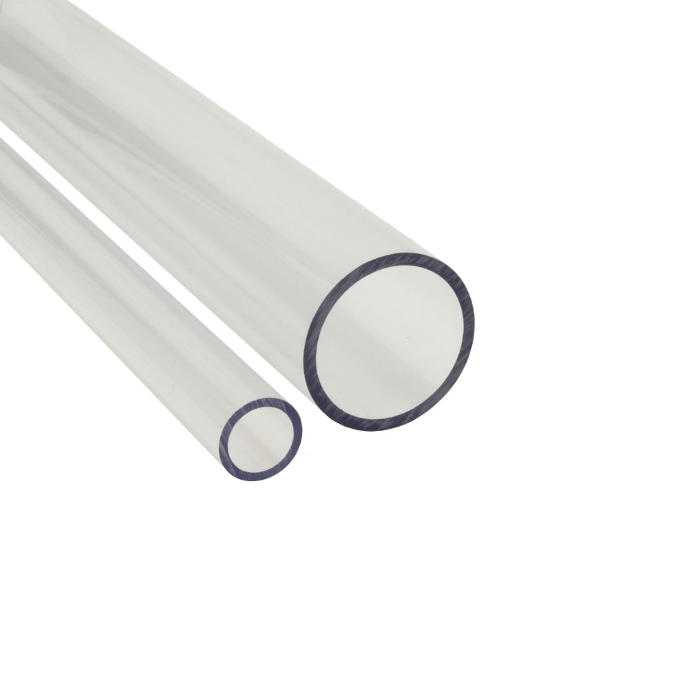 Polycarbonat Rohr Polycarbonat Rohr farblos Ø 32 / 26mm Zuschnitt | acrylic-store