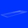 Tablett aus Acrylglas transparent (30cm x 100cm)
