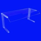 Grünke Spuckschutz Buffet GB1 seitenansicht - acrylic-store