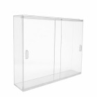 Acrylglas E- Profil aus Acrylglas Zechnische Zeichnung für 3mm und 4mm Vitrine - acrylic-store.de