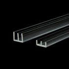 Acrylglas E-profil Führungschienenprofil Grünke wunschlänge für 3 und 4mm - acrylic-store.de