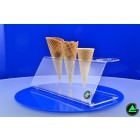 Eishörnchenhalter aus Acrylglas Plexi Grünke