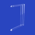 Grünke Buffet Ständer S1 aus Acrylglas- seitenansicht - Grünke Acryl