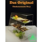 Original Thekenaufsatz Nr. 3 - Spuckschutz - Altes Bild - Grünke Acryl
